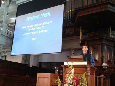 Lezing Harvey Karp georganiseerd door Universiteit van Amsterdam en Tergooi Ziekenhuis