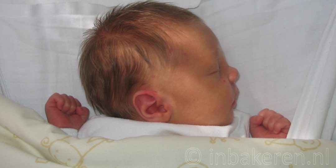 Baby slapen rugligging